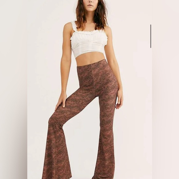 Free People Bell Bottom Flare Pants - Picture 4 of 4